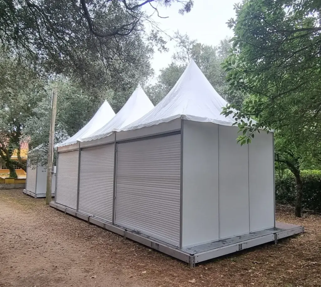 stand de exterior em alumínio 2